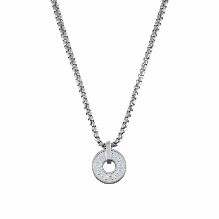 s.Oliver Herren-Kette Edelstahl One Size 88823303 Angebot bei HelloDeals