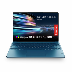 Lenovo Yoga Slim 9i Laptop | Copilot+ PC | 14" 4K WQUXGA OLED Touch Display | Intel Core Ultra 7 258V | 32GB RAM | 1TB SSD | Intel Arc Grafik | Win11 | QWERTZ | Tidal Teal | 3 Jahre Premium Care Angebot bei HelloDeals