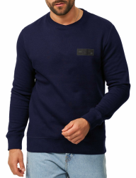 JACK & JONES Herren Sweatshirt Nicko Infinity Pullover Sweater L Navy Angebot bei HelloDeals