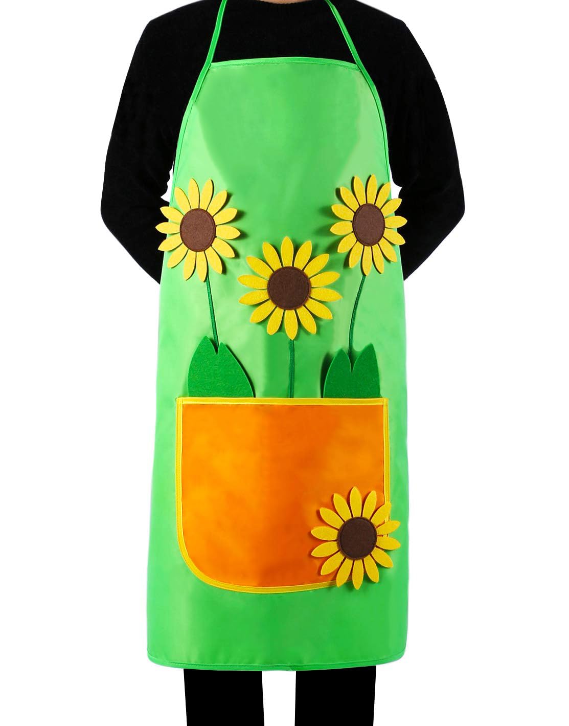 Seawhisper Gärtnerschürze Gärtnerin Damen Herren Grillschürze 82 cm x 66 cm Grün Angebot bei HelloDeals