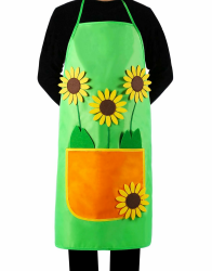 Seawhisper Gärtnerschürze Gärtnerin Damen Herren Grillschürze 82 cm x 66 cm Grün Angebot bei HelloDeals