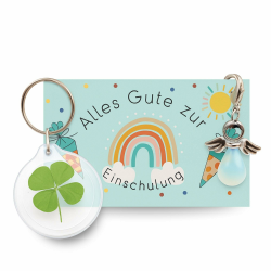 Mutstein Schulkind I Geschenk zur Einschulung Schutzengel zur Einschulung Angebot bei HelloDeals