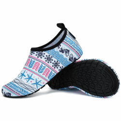 SAGUARO Herren Hausschuhe Damen Leichte Pantoffeln 38/39 EU Farbverlauf Muster Angebot bei HelloDeals