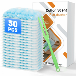 Staubwedel Nachfüllpackungen Set, 30 Stück Kompatibel mit Swiffer Mikrofaser Staubmagnet Nachfüllpack mit 1 Stück Handgriff, Einweg Staubwischer gegen Staub für Zuhause Büro 30PCS-180°Leicht+Kurzstab Angebot bei HelloDeals