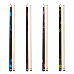 GARSEN Billard-Queue-Stick, 147,3 cm, 510,3 g, 538,6 g, 567 g, 595,3 g, Billard-Hausbar, 4 Stück Set mit 4 Stück Angebot bei HelloDeals