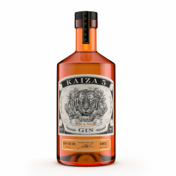 KAIZA 5 ORANGE GIN - 0,7 l - 43% | Spritzlebendige Gin-Kreation aus Kapstadt | spritzig – prickelnd – sanft mit Orange, Zitrone und Wacholder ORANGE 700 ml Angebot bei HelloDeals