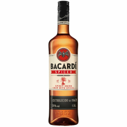 BACARDÍ Spiced, 35% Vol., 150 cl/1.5 l, Premium-Spirituose aus fassgereiftem Rum, veredelt mit natürlichen Aromen und Gewürzen Angebot bei HelloDeals