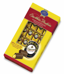 RCP Verpoorten Eierlikör Pralinés Zartbitter – 1 x 200 g – Alkoholhaltige Pralinen aus Zartbitter-Schokolade mit flüssiger Füllung Angebot bei HelloDeals
