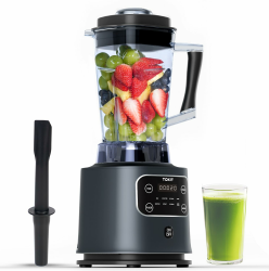 TOKIT 8-EN-1 Standmixer 2000ML, Hochleistungsmixer Pro 1400W Metallmaterial mit Touch LCD und 8 Menüs und 9 Geschwindigkeiten Eisbrecher für Küche Shakes, Smoothies, Eiscrushen B1 Angebot bei HelloDeals