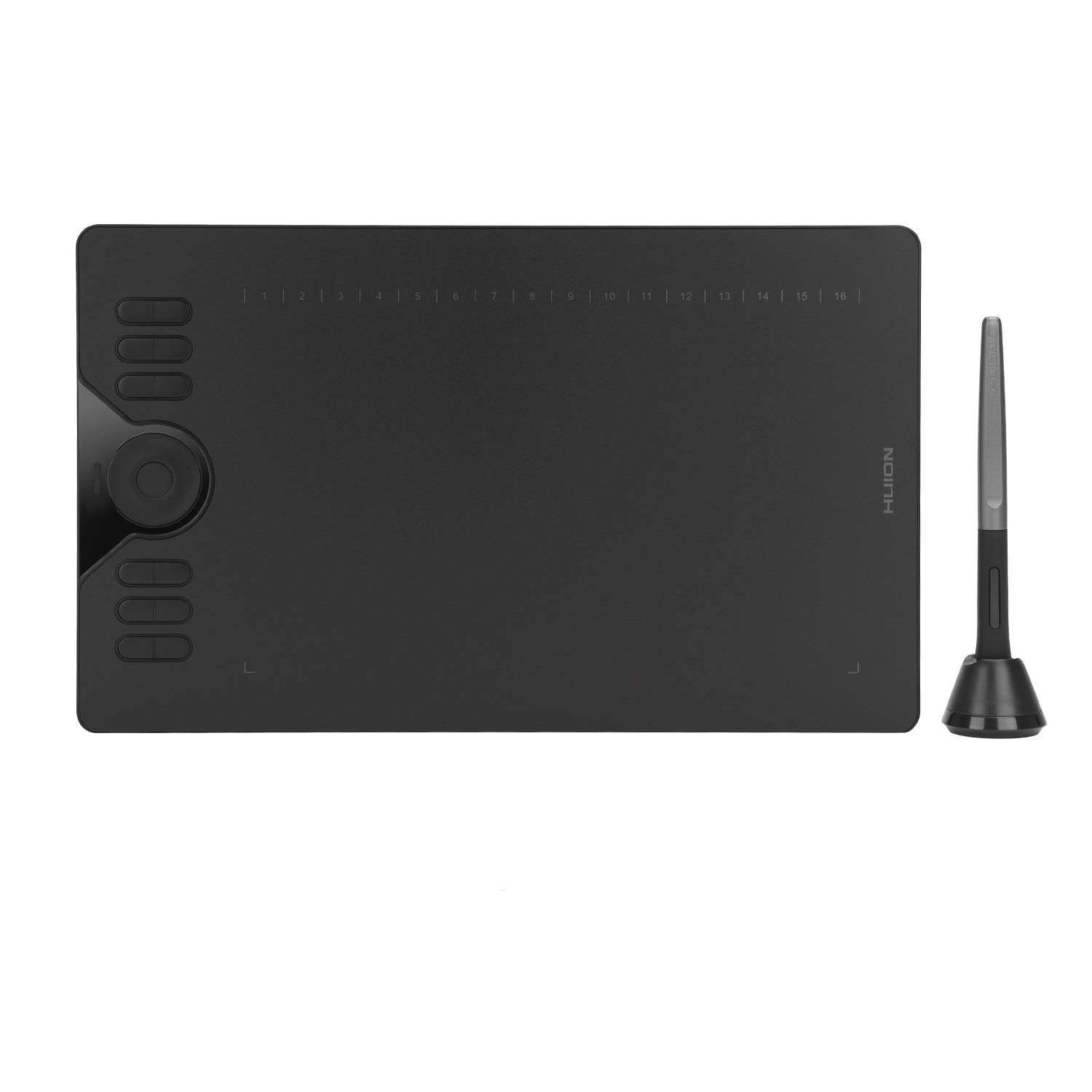 HUION HS610 10x6,25 Zoll Grafiktablett, mit 8192 Stiftdruck und Neigungsfunktion, 28 Expressschlüssel und 1 Finger -Touch -Ring, Ideal Zeichentablett für die Arbeit von zu Hause aus und Remote-Lernen 10 x 6,2 Pouces Angebot bei HelloDeals