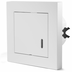 Scandinavian home Bewegungsmelder Innen - HF Bewegungsmelder Lichtschalter Standardmaß 55-180° 15m Erfassung, mit 3-Draht-Technik/Neutralleiter für LED, Unterputz Montage - Weiß Glänzend Angebot bei HelloDeals