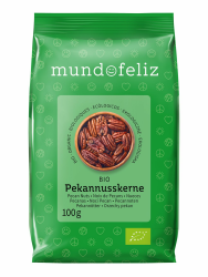 Mundo Feliz Pekan-Nüsse aus Bio-Anbau, 5 x 100 g Angebot bei HelloDeals