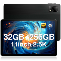 DOOGEE T30 Ultra Android Tablet 11 Zoll, Helio G99 Octa Core, 32(12+20) GB RAM 256GB ROM (2TB TF), 2.5K IPS, 8580mAh Tablets PC, 2560x1600, 16+8MP, Widevine L1/4 Hi-Res-Zertifizierte Lautsprecher T30ULTRA (Schwarz) Angebot bei HelloDeals