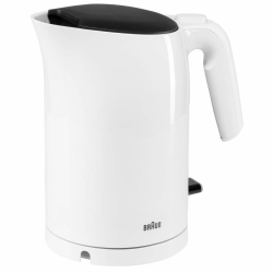Braun WK 3110 WH Wasserkocher Füllmenge 1,7 l 3.000 Watt Schnellkochsystem Herausnehmbarer Anti-Kalk-Filter Große Wasserstandsanzeige BPA Frei Weiß Weiß 1.7 Liter 3.000 Watt Angebot bei HelloDeals