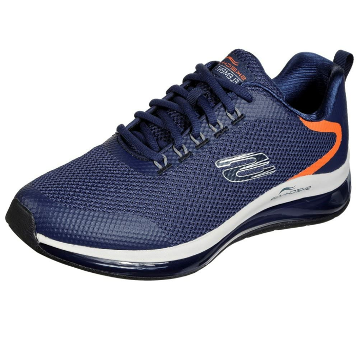 Skechers Skechers Herren Sneakers 43 EU Navy Mesh Synthetic Trim Angebot bei HelloDeals