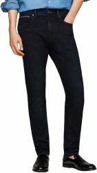 Tommy Hilfiger Herren Jeans Hose Tapered Slim Fit 38W / 36L Denim (Modoc Indigo) Angebot bei HelloDeals