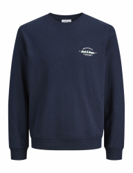 JACK & JONES Herren Jjbrandon Sweat Crew Neck Pls 5XL Navy Blazer Angebot bei HelloDeals