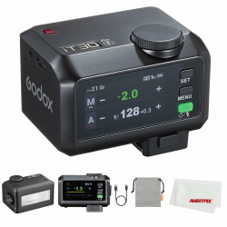 Godox iT30 Pro F iT30Pro-F Mini-Blitz für Fuji-Kamera, TTL-Autobelichtung, HSS 1/8000 Sekunden, 2,4 G Wireless Xsystem, 7,1 cm Touchscreen, 900 mAh Lithium-Akku (schwarz) iT30Pro for Fuji (Black) Angebot bei HelloDeals