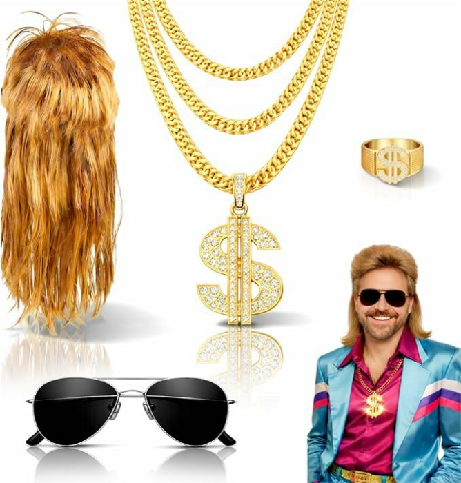 TK Gruppe Timo Klingler Trainingsanzug Outfit Overall - neon - 80er 90er Jahre für Retro Bad Taste Jogginganzug Herren & Damen - Fasching & Karneval unisex Mehrfarbig Angebot bei HelloDeals