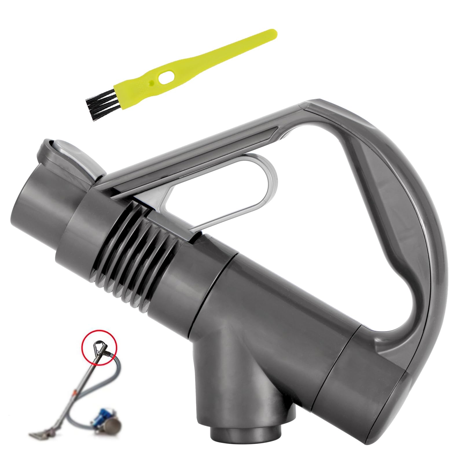 Griff kompatibel mit Dyson DC29 DC37 DC19 DC23 DC26 DC32 DC36 DC48 DC52 Piece Detaktor #917276-01 Ersatzgriff Ersatzgriff Zubehör Staubsauger Angebot bei HelloDeals