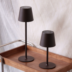 2 Stück Tischlamp Dimmbare Touch Kabellose,Led Tischlampe Akku Usb Aufladbar,Metall LED Wiederaufladbar Tischlampe für Outdoor und Indoor,IP54 Wasserdicht,5200mAh,Dunkelbraun 2 Stück Dunkelbraun Angebot bei HelloDeals