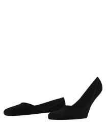 FALKE Herren Invisible Step Medium Cut Box Füßlinge atmungsaktive nachhaltige Baumwolle weicher Rand und Silikon an der Ferse für druckfreien Sitz und besten Halt einfarbig 1 Paar 46 Schwarz Black 3000 Angebot bei HelloDeals