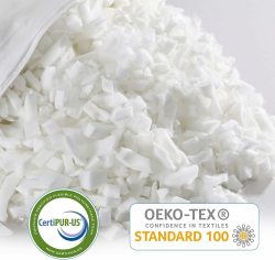 SKYNY Kühlendes Seitenschläfer-Kissen für Nacken- und Schulterstütze – Kissen aus geschreddertem Memory-Schaum, Höhenverstellbares Orthopädisches Schlafkissen mit waschbarem Bezug 50 X 72 CM (1 Pack) Angebot bei HelloDeals