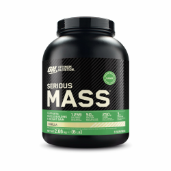 Optimum Nutrition Serious Mass 2025 Weight Gainer Pulver, Geschmack Vanille, 2.66kg, 8 Portionen Vanilla New 2.66kg Angebot bei HelloDeals