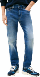 Tommy Jeans Herren Jeans Hose Ryan Slim Stretch 28W / 36L Denim (Denim Medium) Angebot bei HelloDeals