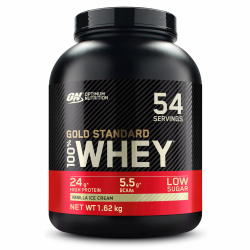 Optimum Nutrition Gold Standard 100% Whey, Proteinpulver, Geschmack Vanilla Ice Cream, 1.62kg, 54 Portionen Vanilla Ice Cream 1.62 kg (54 Portionen) Angebot bei HelloDeals