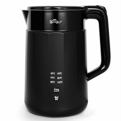 Bear Electric Kettle 1800W-2200W 1.7L 45°C ~ 100°C Kettle with 6 Temperature Controls, Automatic Shut-Off and Keep Warm Function, 304 Stainless Steel, Dry Protection, BPA Free Smart Fast B 1.7 Liter Angebot bei HelloDeals