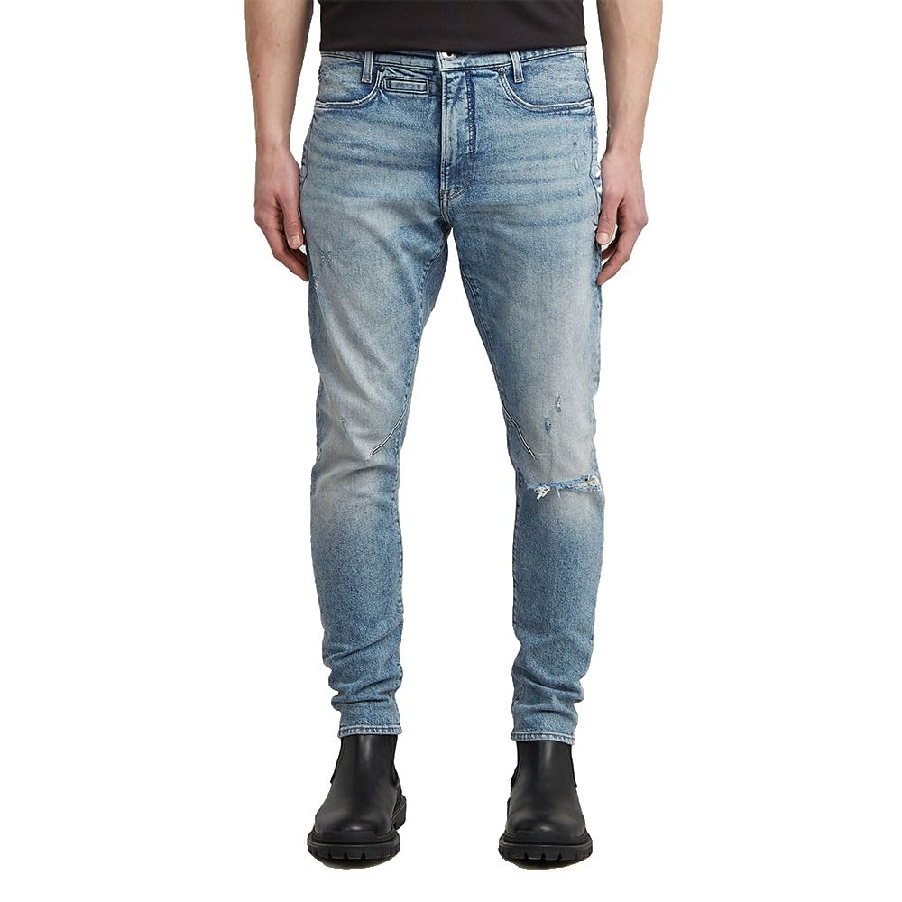 G-Star Herren D-STAQ 3D Slim Jeans 31W / 34L Mehrfarben (Vintage Antalya Blue Destroyed D05385-e106-h541) Angebot bei HelloDeals