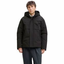JACK & JONES Male Gefütterte Jacke Gefütterte Jacke XXL Schwarz Angebot bei HelloDeals