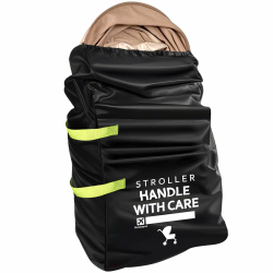 Guiseapue Transporttasche Kinderwagen: Kinderwagen Schutzhülle Flugzeug Universal Buggy Tasche Flugzeug, Großer Kinderwagentasche Flugzeug, Kinderwagen Zubehör, Baby Erstausstattung Neugeborene Schwarz-1 Angebot bei HelloDeals