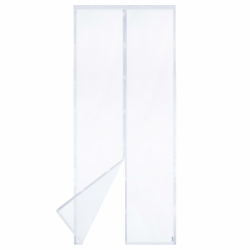 Apalus VP Fliegengitter Tür, Magnet Insektenschutz Balkontür 95x210 cm, 2 x Langlebiger als der Apalus Klassiker, Katzenkrallen Sicher, Stärkere Magneten, 3.8 cm Breites Klettband, Nicht Kürzbar 95x210 cm Weiß Angebot bei HelloDeals