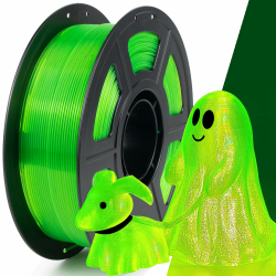 IEMAI PETG Filament 1.75mm, Transparent PETG Fluoreszierendes Grün 1Kg, High Speed 3D Drucker Filament, Maßgenauigkeit +/- 0,02 mm, Geeignet für den Druck von Lampenschirmen Dekorationen Clear PETG 01-Fluoreszierendes Grün Angebot bei HelloDeals