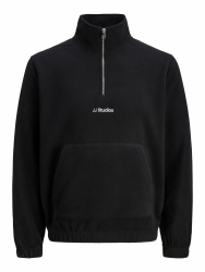 JACK & JONES Herren Jjsoho Halfzip Fleece Pls 3XL Schwarz Angebot bei HelloDeals