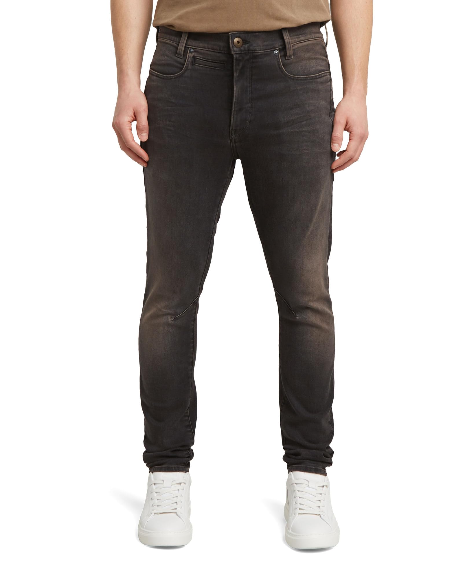 G-Star Herren D-STAQ 3D Slim Jeans 29W / 30L Mehrfarben (Antique Faded Brown Clay D05385-b964-h445) Angebot bei HelloDeals