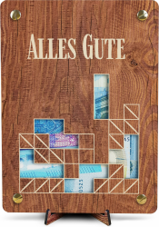 Gamer Geschenk - XL Geldgeschenk aus Holz inkl. Ständer | Gaming Deko, Gamer Deko, Geschenk Junge, Geschenke für Männer, Gaming, Gaming Geschenkideen, Zocker Geschenk, Geldkarte Puzzle Angebot bei HelloDeals