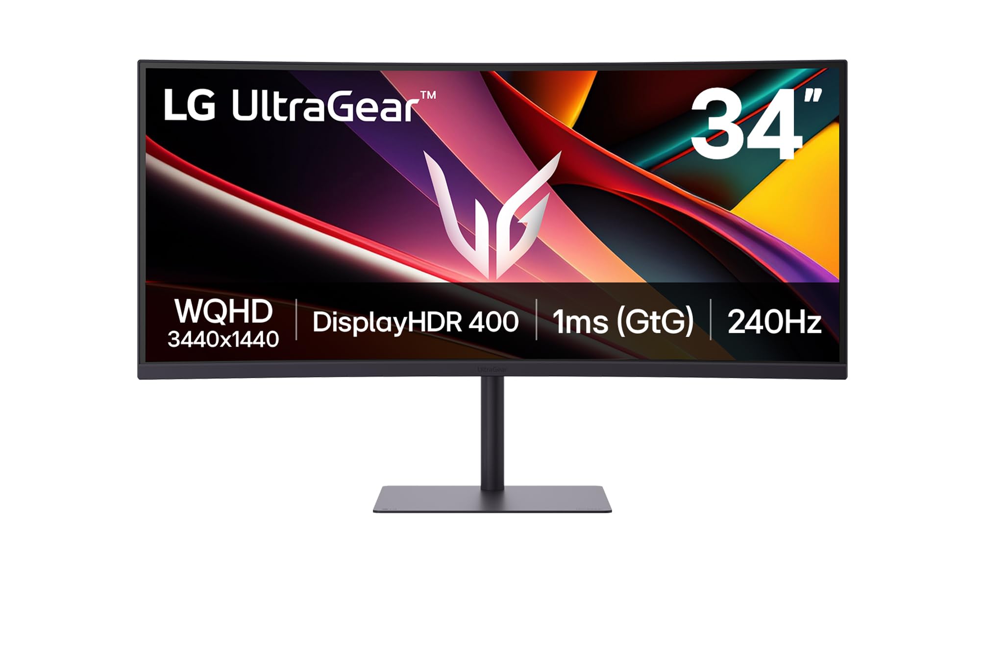 LG Ultragear 34G630A-B Gaming-Monitor: 34" Curved VA, WQHD (3.440x1.440), 240Hz, DisplayHDR 400, 21:9, AMD FreeSync Premium, 2X HDMI 2.1, DP 1.4, USB-C, Schwarz. 34 inches Black 1ms GtG 240Hz Angebot bei HelloDeals