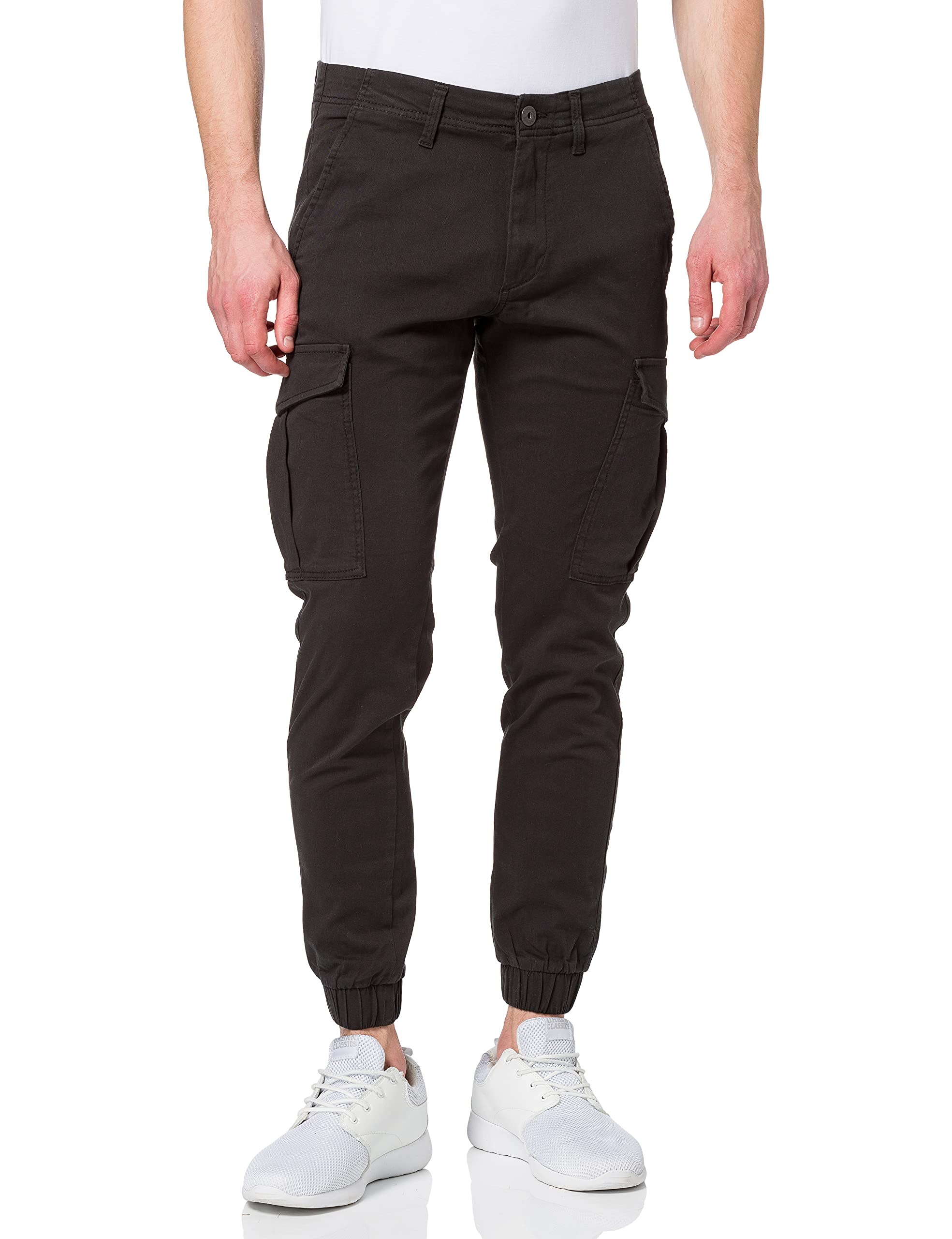 Jack & Jones Herren Cargohose Jpstpaul Jjflake Cargo Noos 34W / 34L Schwarz Angebot bei HelloDeals