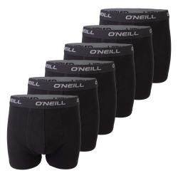 O'Neill Boxershorts Herren 6er Pack Baumwolle Uni Sport Boxer Männer Basic Trunk Unterwäsche Unterhose ohne Eingriff Schwarz Rot Blau M L XL XXL Pack 7 XXL Angebot bei HelloDeals