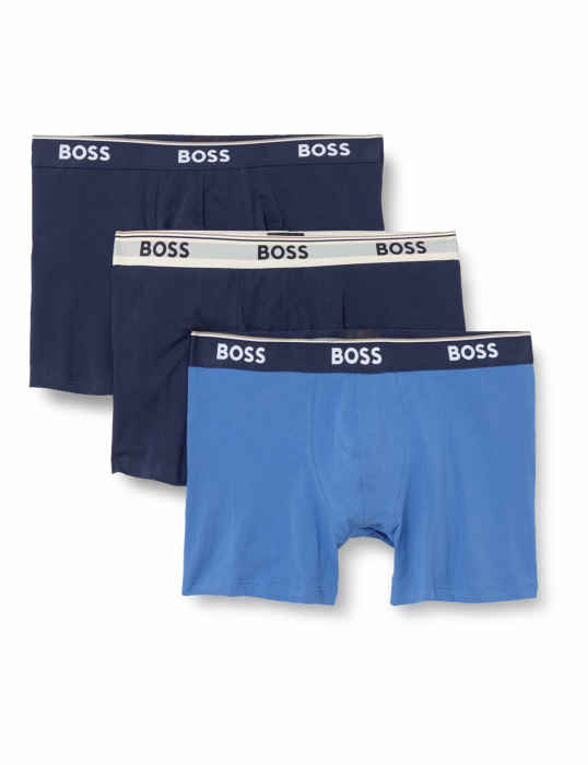 BOSS Herren Boxer_Brief (3er Pack) XXL Open Blue 460 Angebot bei HelloDeals