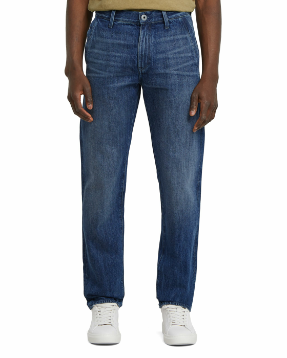 G-Star Herren Pants Morry Tapered Chino 32W / 30L Blau (Worn in Blue Creek D26400-d788-g112) Angebot bei HelloDeals