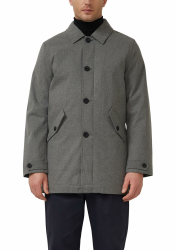 s.Oliver Wasser- und winddichter Mantel in Woll-Optik 52 97W0_graphit Angebot bei HelloDeals