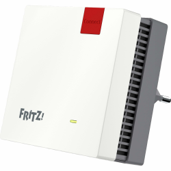 FRITZ!Repeater 1200 AX (Wi-Fi 6 Repeater mit Zwei Funkeinheiten: 5 GHz-Band (bis zu 2.400 MBit/s), 2,4 GHz-Band (bis zu 600 MBit/s), deutschsprachige Version) Wi-Fi Repeater Single Angebot bei HelloDeals