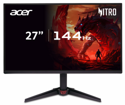 acer Nitro VG270U P6 Gaming Monitor 27 Zoll (69 cm Bildschirm) WQHD, IPS, 144Hz, 1ms(VRB), DP 1.4, 2xHDMI 2.0, FreeSync 27.0 Zoll 2560 x 1440 Pixel 144Hz Angebot bei HelloDeals
