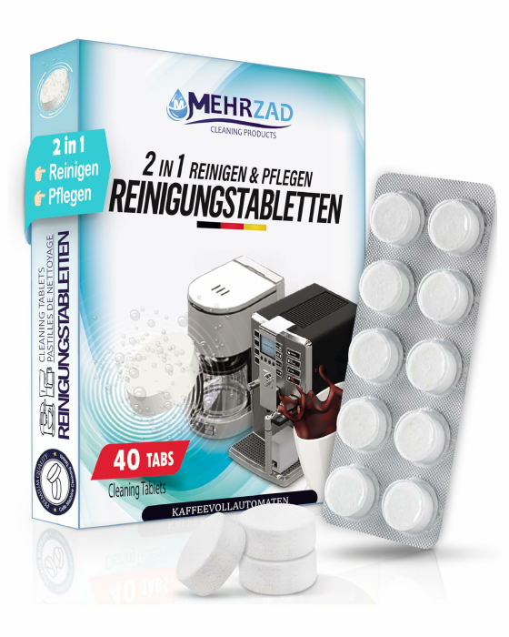 40× Reinigungstabletten für Kaffeevollautomaten – kompatibel & getestet für Siemens EQ-Series und Krups – einzeln verpackt, umweltfreundlich – extra starke Reinigungsformel „Made in Germany“ 40 stück (1er Pack) Angebot bei HelloDeals