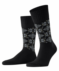 ESPRIT Herren Winter Star Socken gemustert klimaregulierende atmungsaktive Baumwolle Wolle 1 Paar 39-42 Schwarz Black 3000 Angebot bei HelloDeals