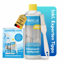 ABACUS® Schimmelentferner Gel mit Pinsel, Antischimmel mit Hafteffekt gegen Schimmel und Stockflecken, konzentriertes Anti-Schimmel-Gel wirkt innerhalb Minuten 1x500ml Schifo (2432) Angebot bei HelloDeals